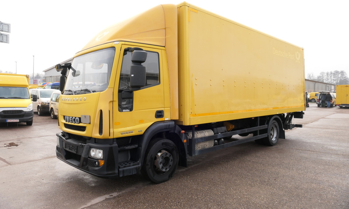 IVECO EuroCargo ML 120 E28/P AHK LBW COC Koffer 7,00x2 - Грузовик с закрытым кузовом: фото 1 IVECO EuroCargo ML 120 E28/P AHK LBW COC Koffer 7,00x2 - Грузовик с закрытым кузовом: фото 1