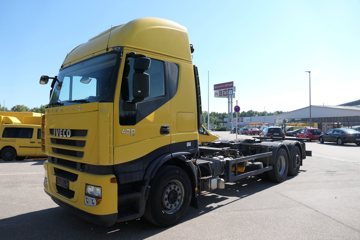 IVECO STRALIS AS 260 S42 Y/FS-CM AHK Lenk- und Liftach - Грузовик-контейнеровоз/ Сменный кузов: фото 4 IVECO STRALIS AS 260 S42 Y/FS-CM AHK Lenk- und Liftach - Грузовик-контейнеровоз/ Сменный кузов: фото 4