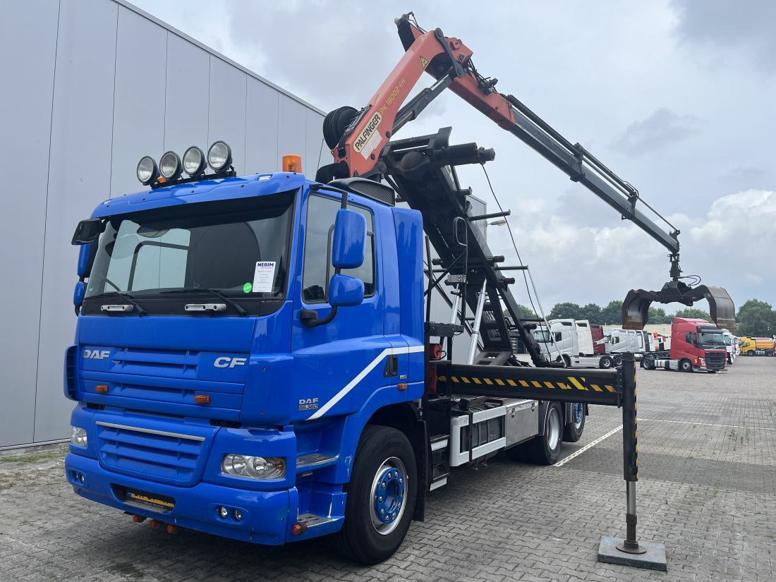 DAF CF 85.360 6x2 NCH cable system - Palfinger PK 18002 - Грузовик-контейнеровоз/ Сменный кузов, Автоманипулятор: фото 1 DAF CF 85.360 6x2 NCH cable system - Palfinger PK 18002 - Грузовик-контейнеровоз/ Сменный кузов, Автоманипулятор: фото 1