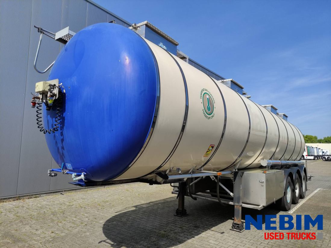 Feldbinder TSA 33.3 electric pump - 3 comp. 8.000 / 22.500 / 3.000 Ltr. - Полуприцеп-цистерна: фото 1 Feldbinder TSA 33.3 electric pump - 3 comp. 8.000 / 22.500 / 3.000 Ltr. - Полуприцеп-цистерна: фото 1