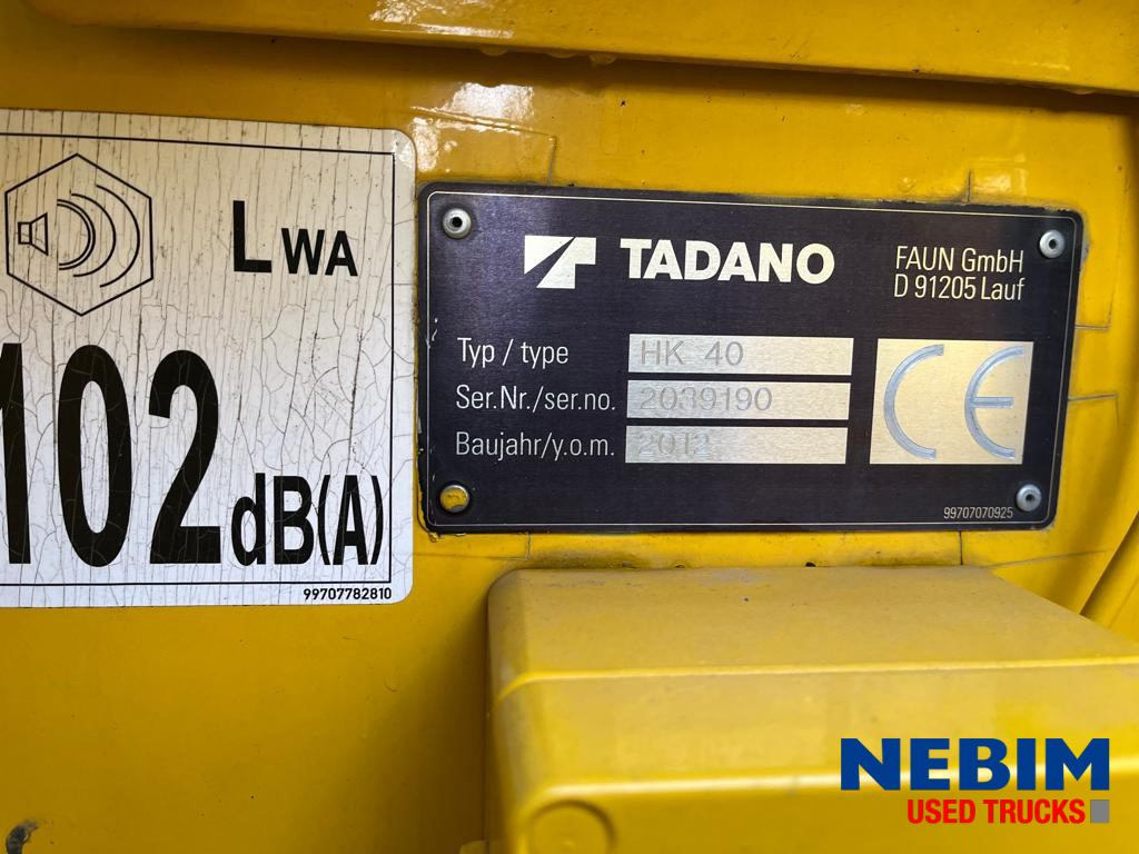 Автоманипулятор Volvo FM 400 8X4 - Faun Tadano HK40-Only TO BE Viewed BY Appointment: фото 8