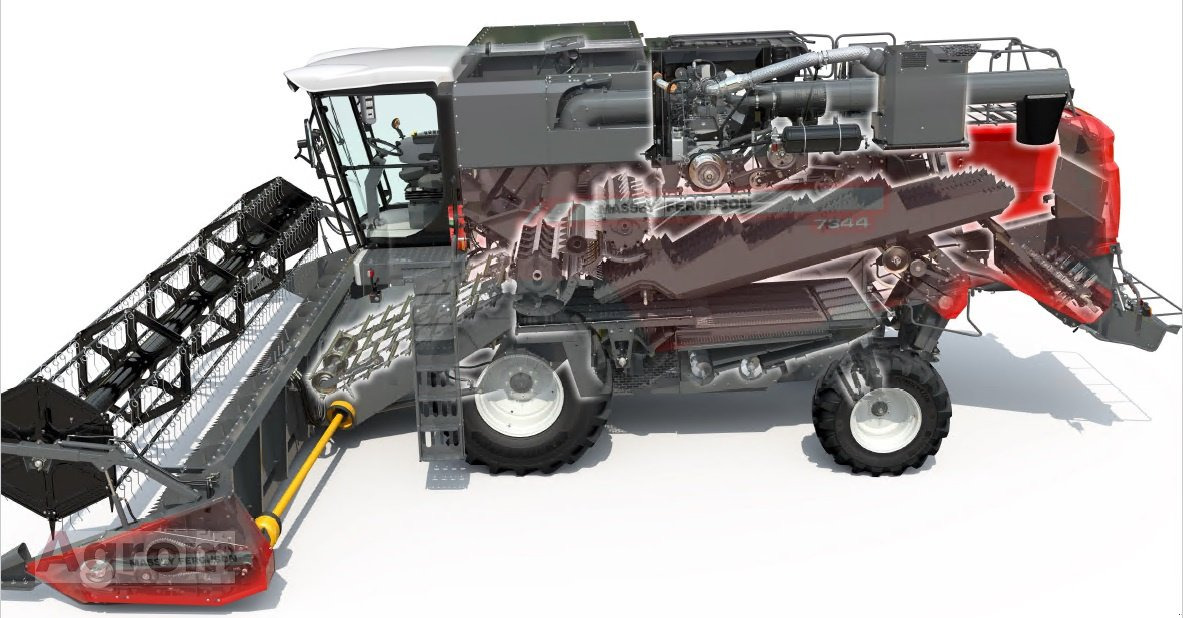 Massey Ferguson 7344 Activa - Зерноуборочный комбайн: фото 2 Massey Ferguson 7344 Activa - Зерноуборочный комбайн: фото 2