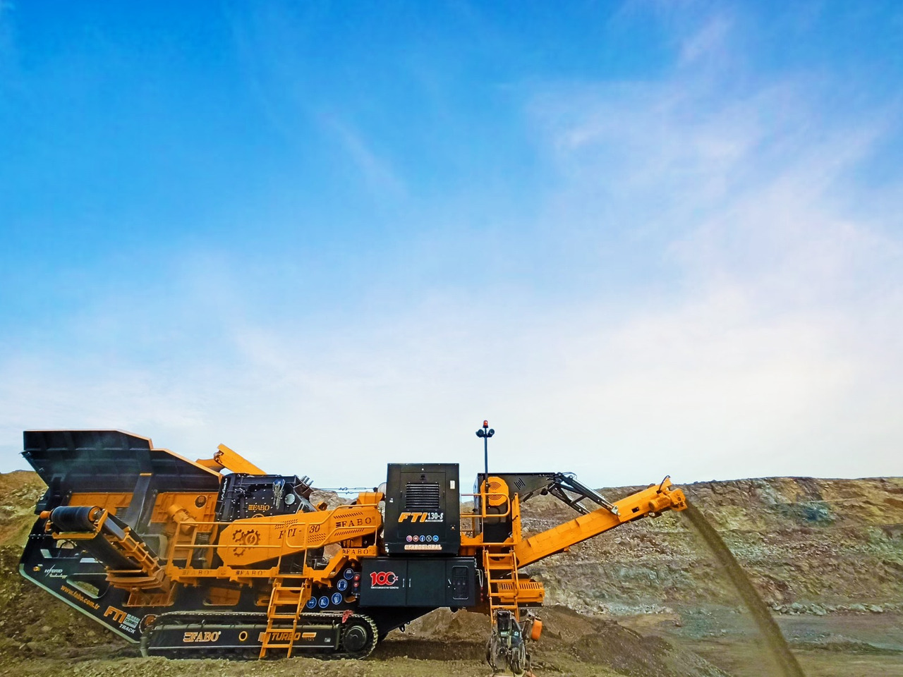 FABO Mobile crusher - Мобильная дробилка: фото 4 FABO Mobile crusher - Мобильная дробилка: фото 4