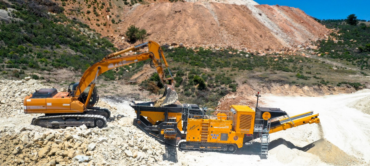 Новый Мобильная дробилка FABO Mobile crusher: фото 9