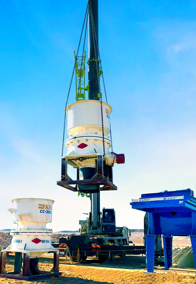FABO cone crusher - Конусная дробилка: фото 4 FABO cone crusher - Конусная дробилка: фото 4
