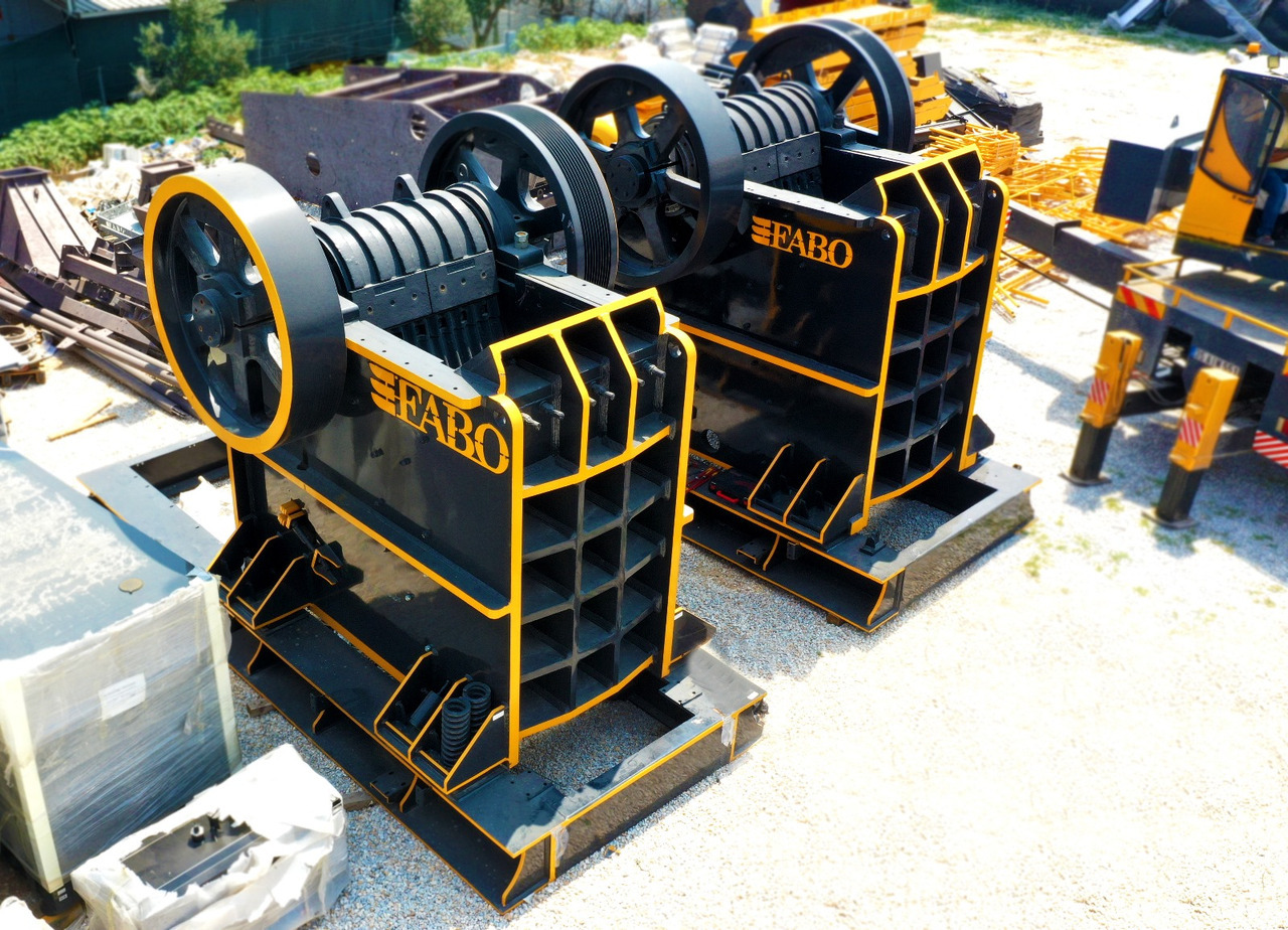FABO jaw crusher - Щековая дробилка: фото 1 FABO jaw crusher - Щековая дробилка: фото 1