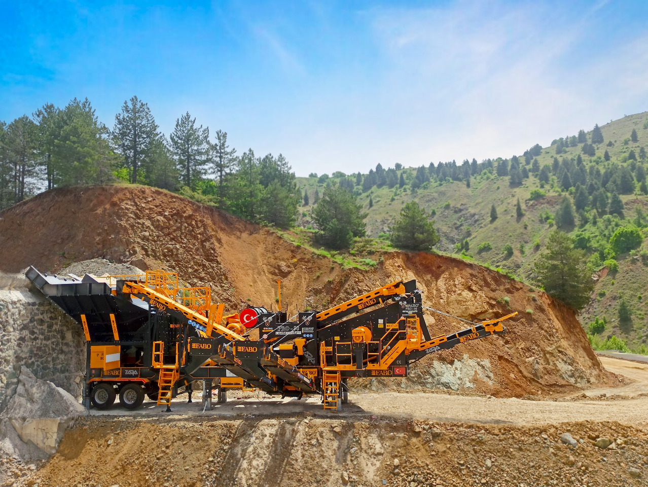 FABO mining machinery - crushing plant - Горнодобывающая техника: фото 1 FABO mining machinery - crushing plant - Горнодобывающая техника: фото 1