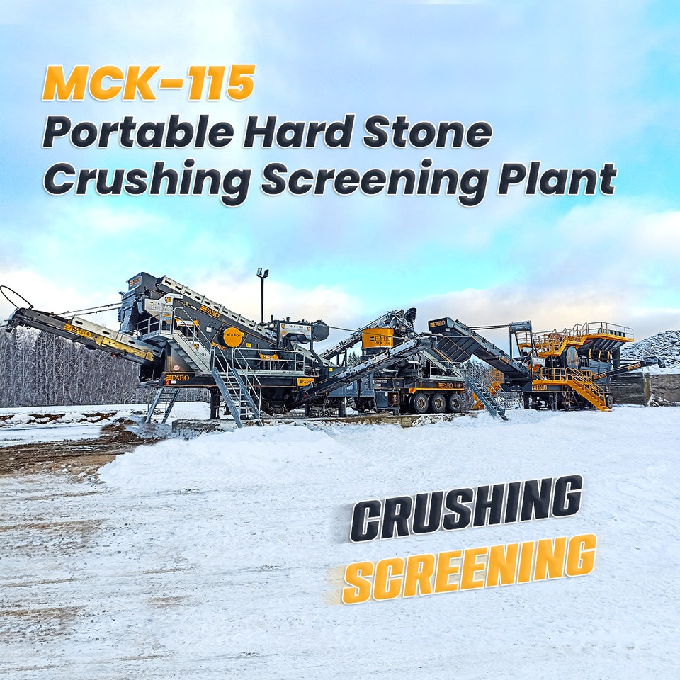 FABO mining machinery - crushing plant - Горнодобывающая техника: фото 1 FABO mining machinery - crushing plant - Горнодобывающая техника: фото 1