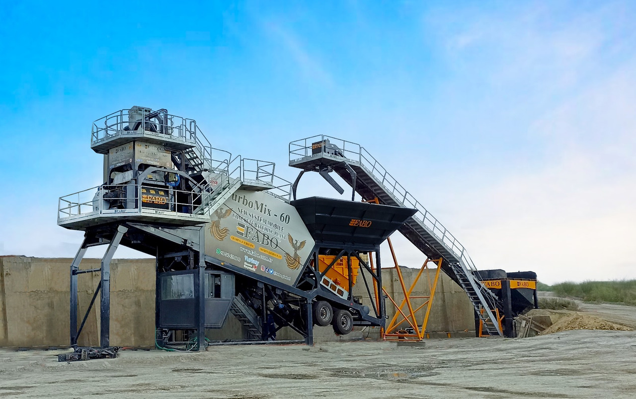 FABO mobile concrete batching plant - Бетонный завод: фото 2 FABO mobile concrete batching plant - Бетонный завод: фото 2