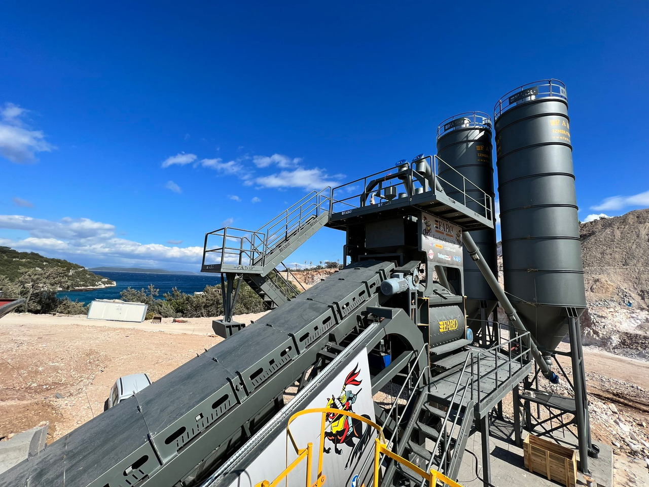 FABO mobile concrete batching plant - Бетонный завод: фото 4 FABO mobile concrete batching plant - Бетонный завод: фото 4