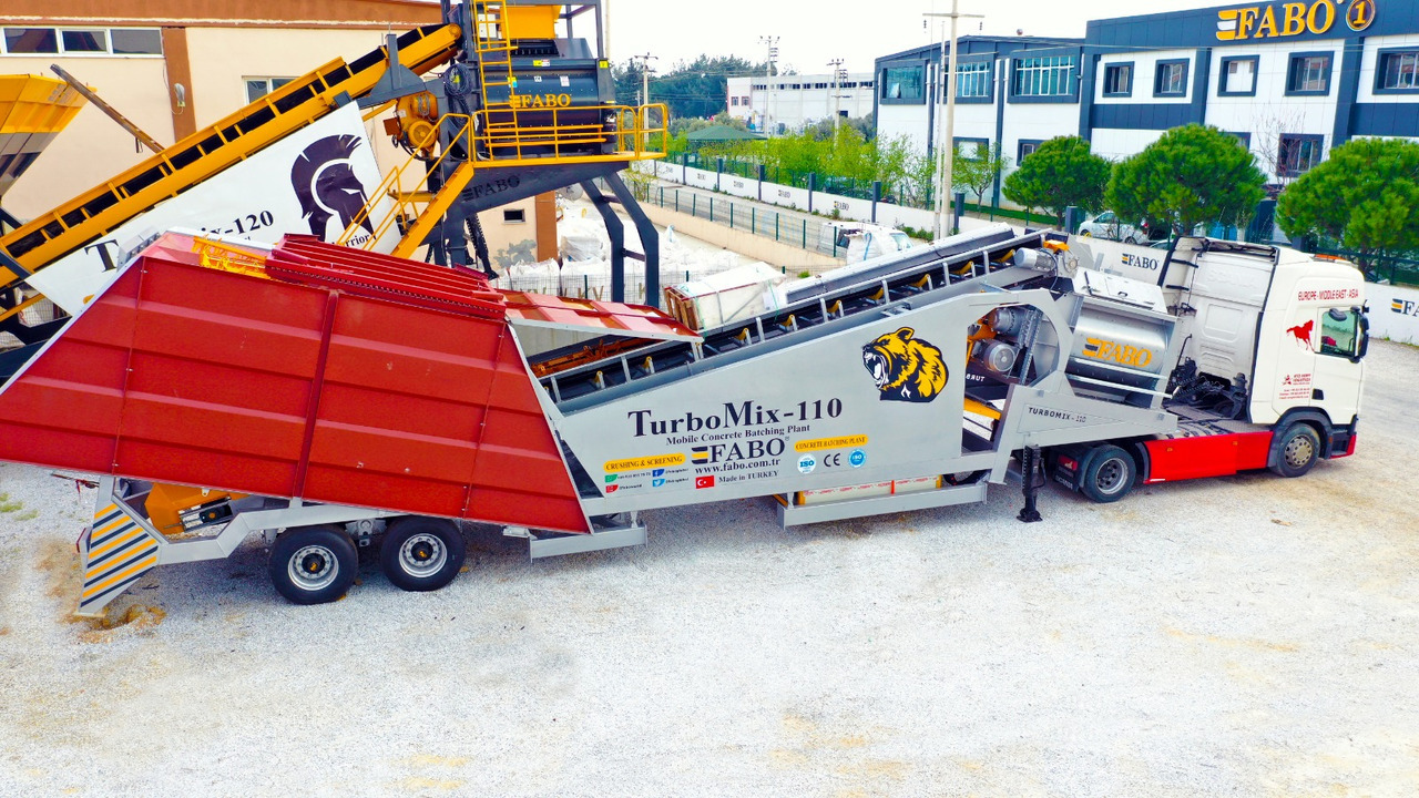 FABO mobile concrete batching plant - Бетонный завод: фото 3 FABO mobile concrete batching plant - Бетонный завод: фото 3