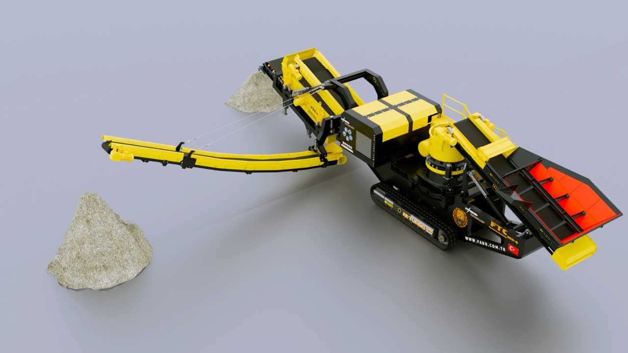 FABO mobile cone crusher - Конусная дробилка: фото 3 FABO mobile cone crusher - Конусная дробилка: фото 3