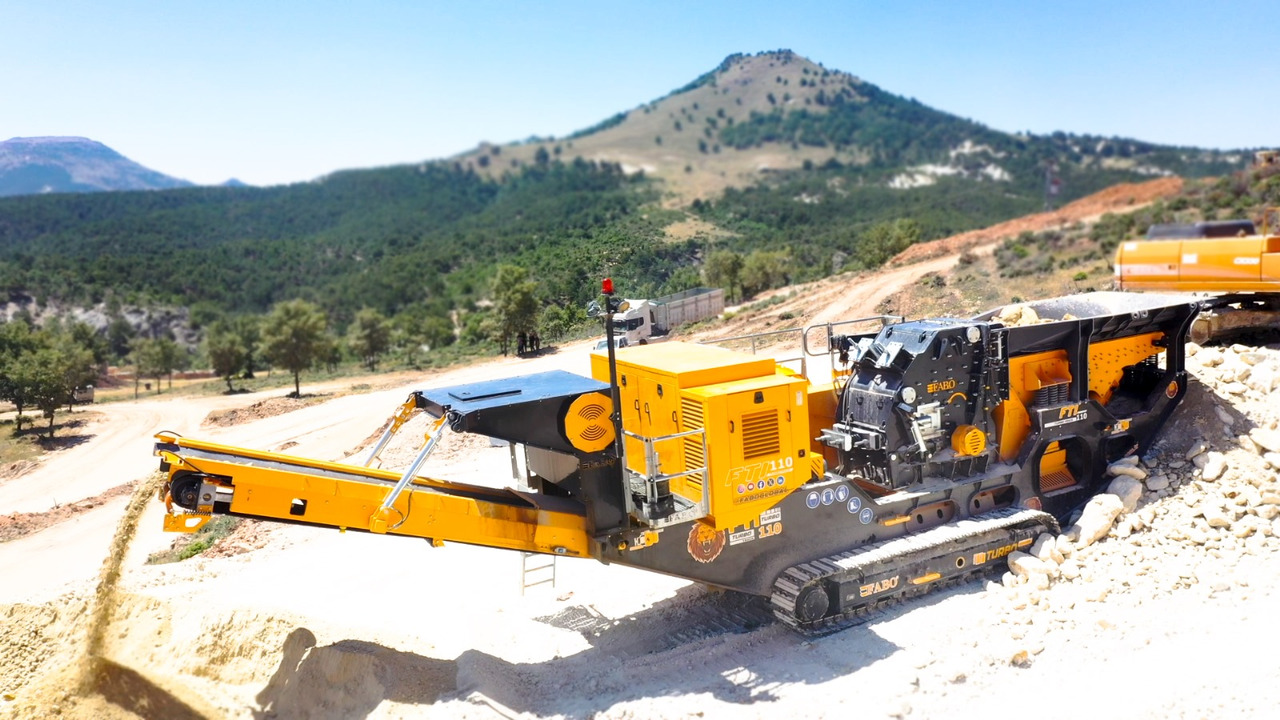 FABO mobile impact crusher - Ударная дробилка: фото 1 FABO mobile impact crusher - Ударная дробилка: фото 1