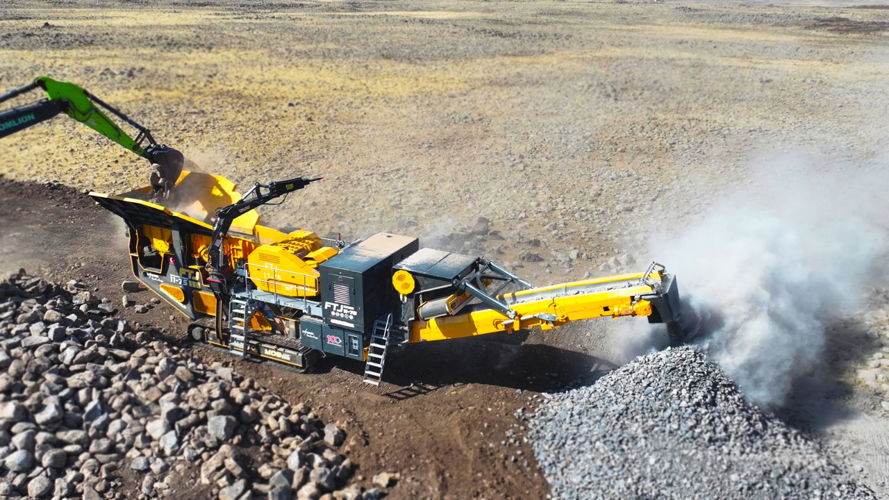 FABO mobile jaw crusher - Щековая дробилка: фото 2 FABO mobile jaw crusher - Щековая дробилка: фото 2