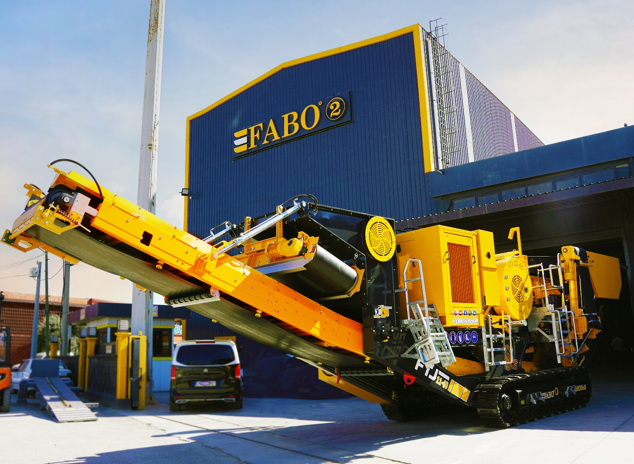 FABO mobile jaw crusher - Щековая дробилка: фото 3 FABO mobile jaw crusher - Щековая дробилка: фото 3