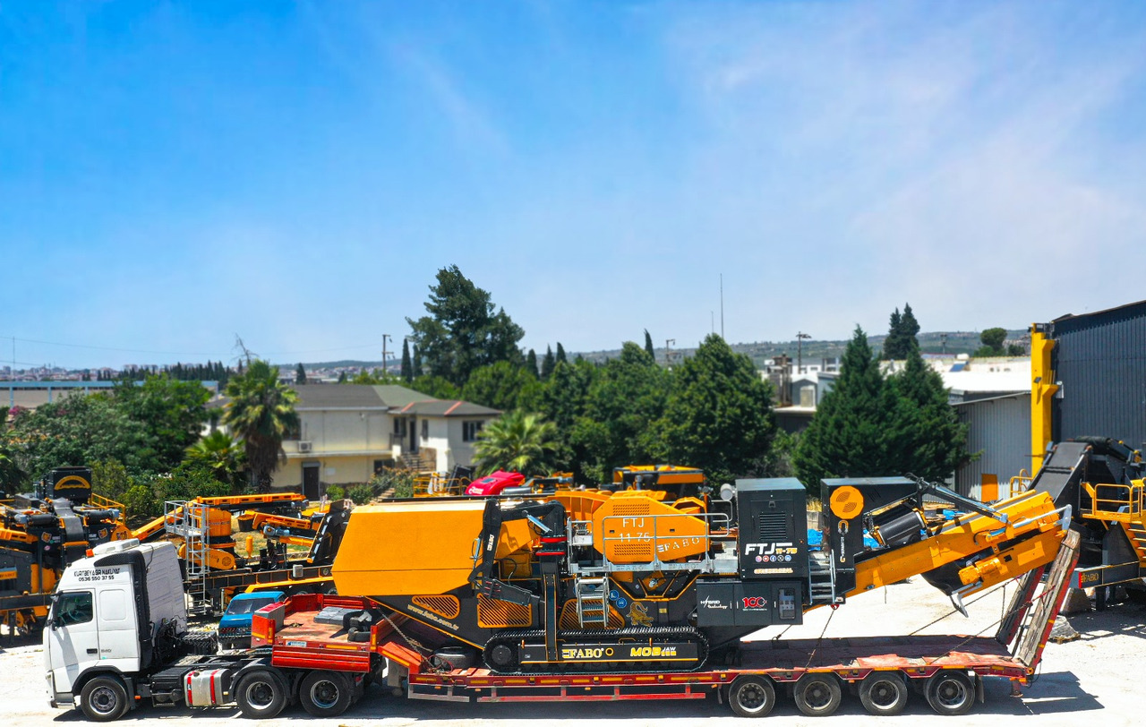 FABO mobile jaw crusher - Щековая дробилка: фото 3 FABO mobile jaw crusher - Щековая дробилка: фото 3