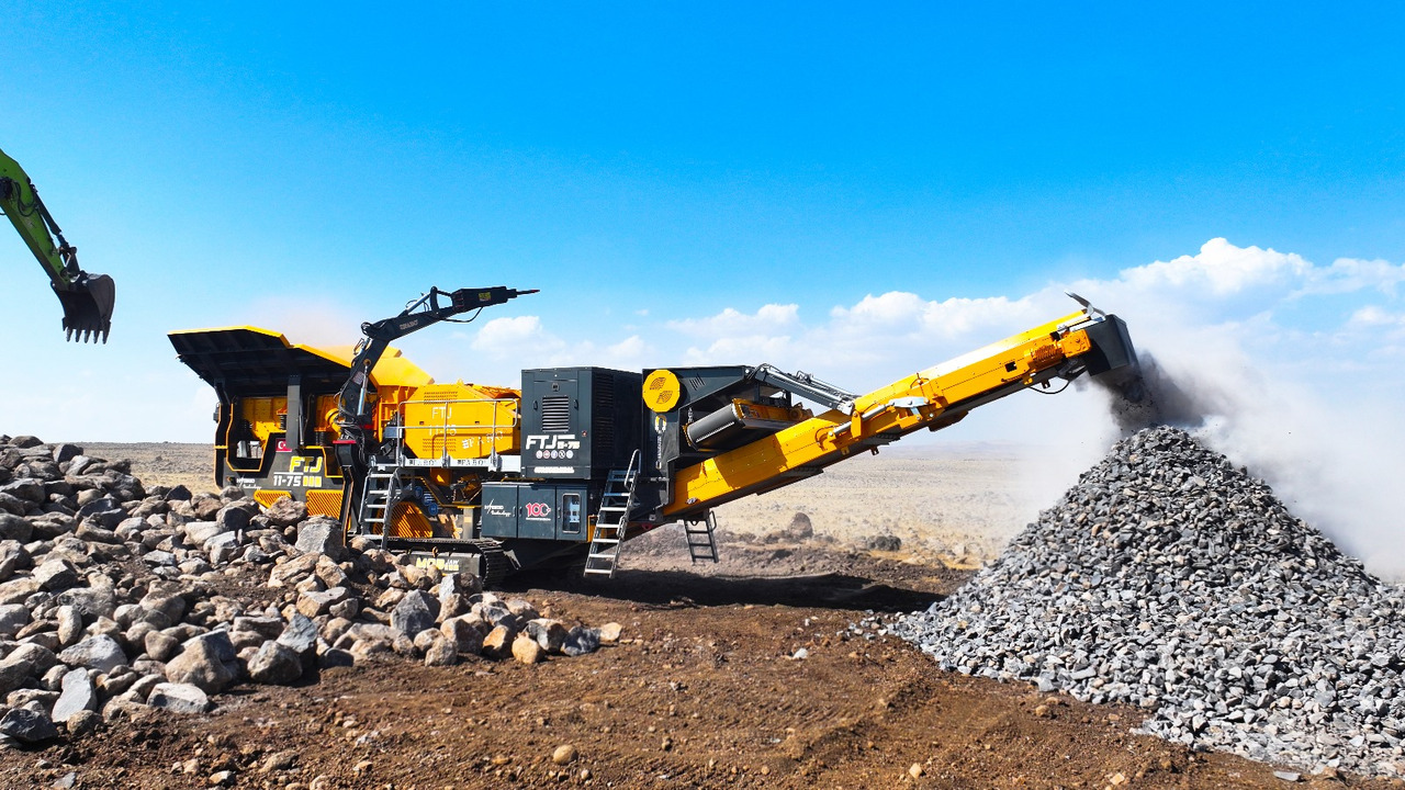 FABO mobile jaw crusher - Щековая дробилка: фото 1 FABO mobile jaw crusher - Щековая дробилка: фото 1