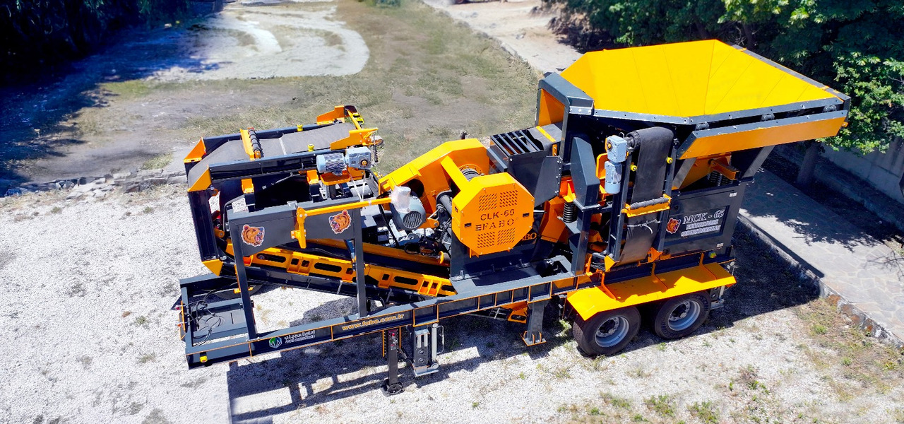 FABO mobile jaw crusher - Щековая дробилка: фото 1 FABO mobile jaw crusher - Щековая дробилка: фото 1