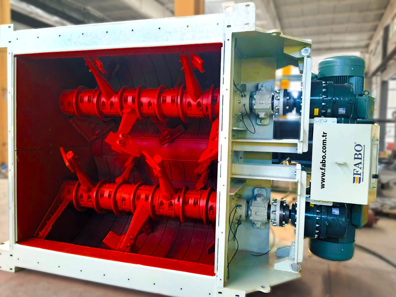 FABO twin shaft mixer - Бетономешалка: фото 1 FABO twin shaft mixer - Бетономешалка: фото 1
