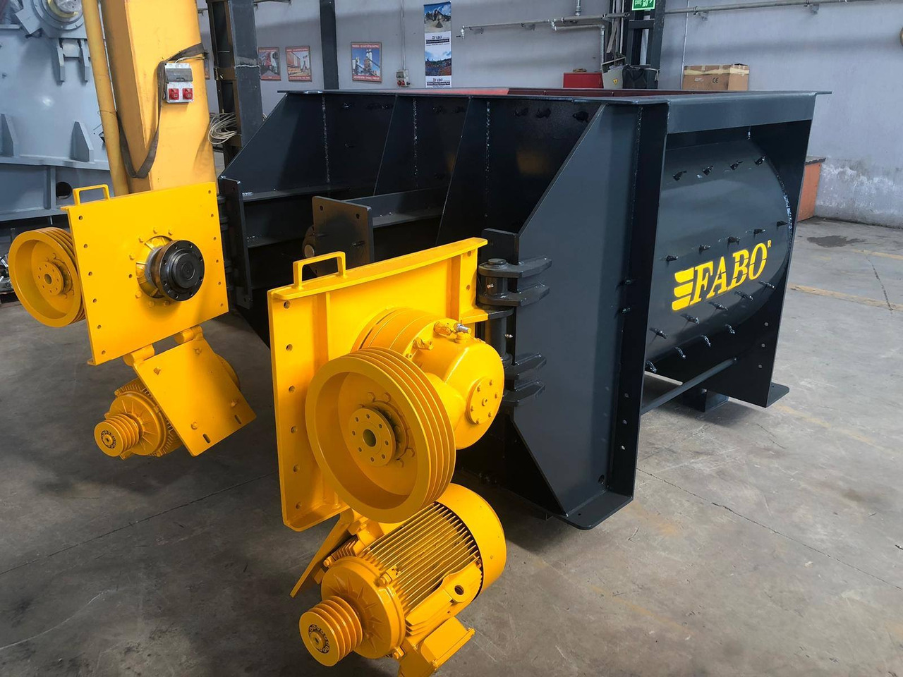 FABO twin shaft mixer - Бетономешалка: фото 5 FABO twin shaft mixer - Бетономешалка: фото 5