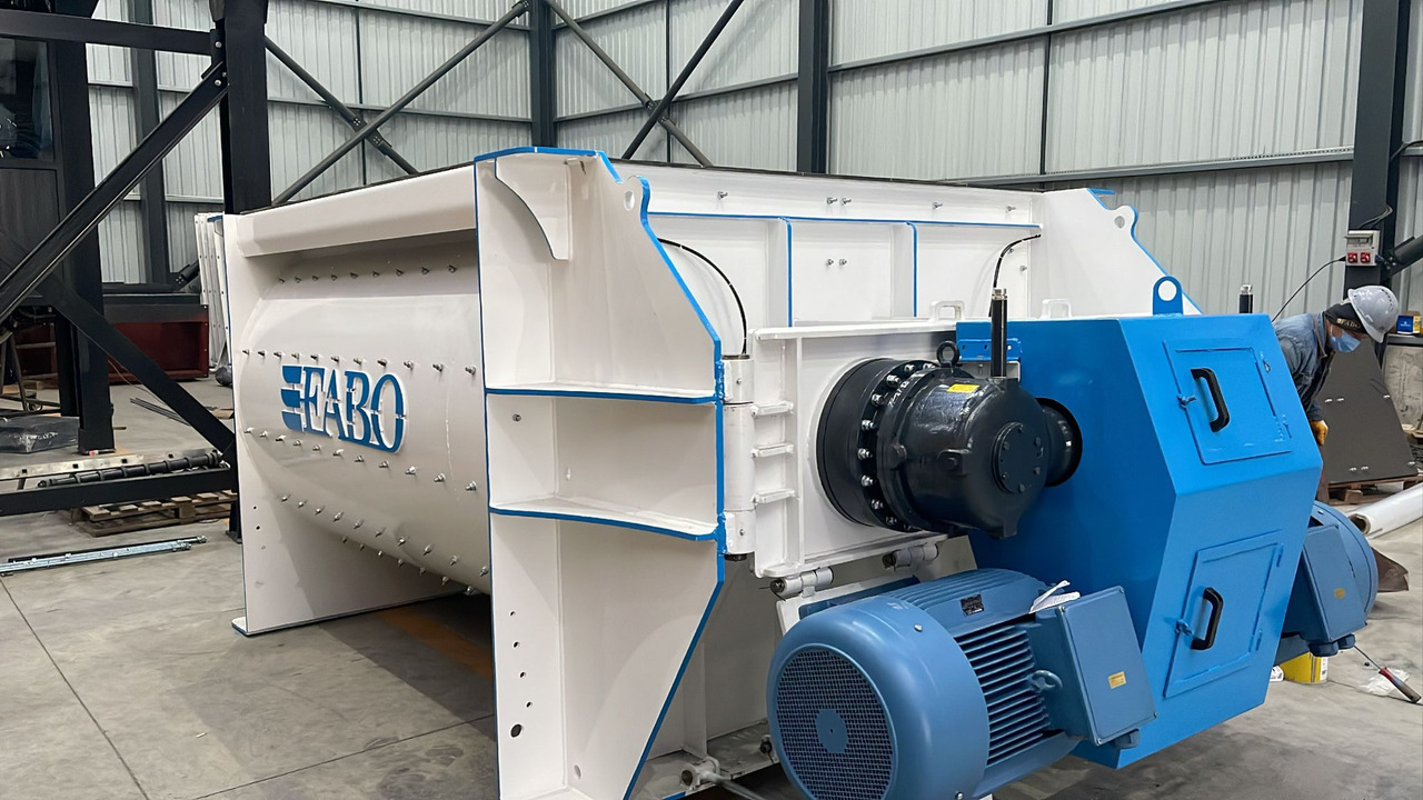 FABO twin shaft mixer - Бетономешалка: фото 4 FABO twin shaft mixer - Бетономешалка: фото 4