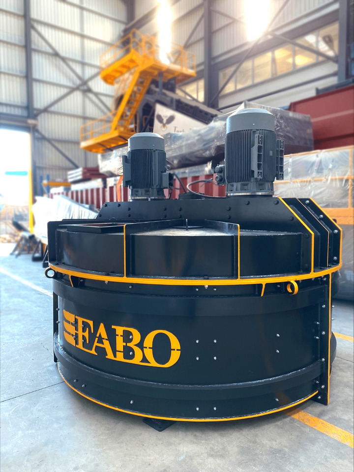Новый Бетономешалка FABO twin shaft mixer: фото 9