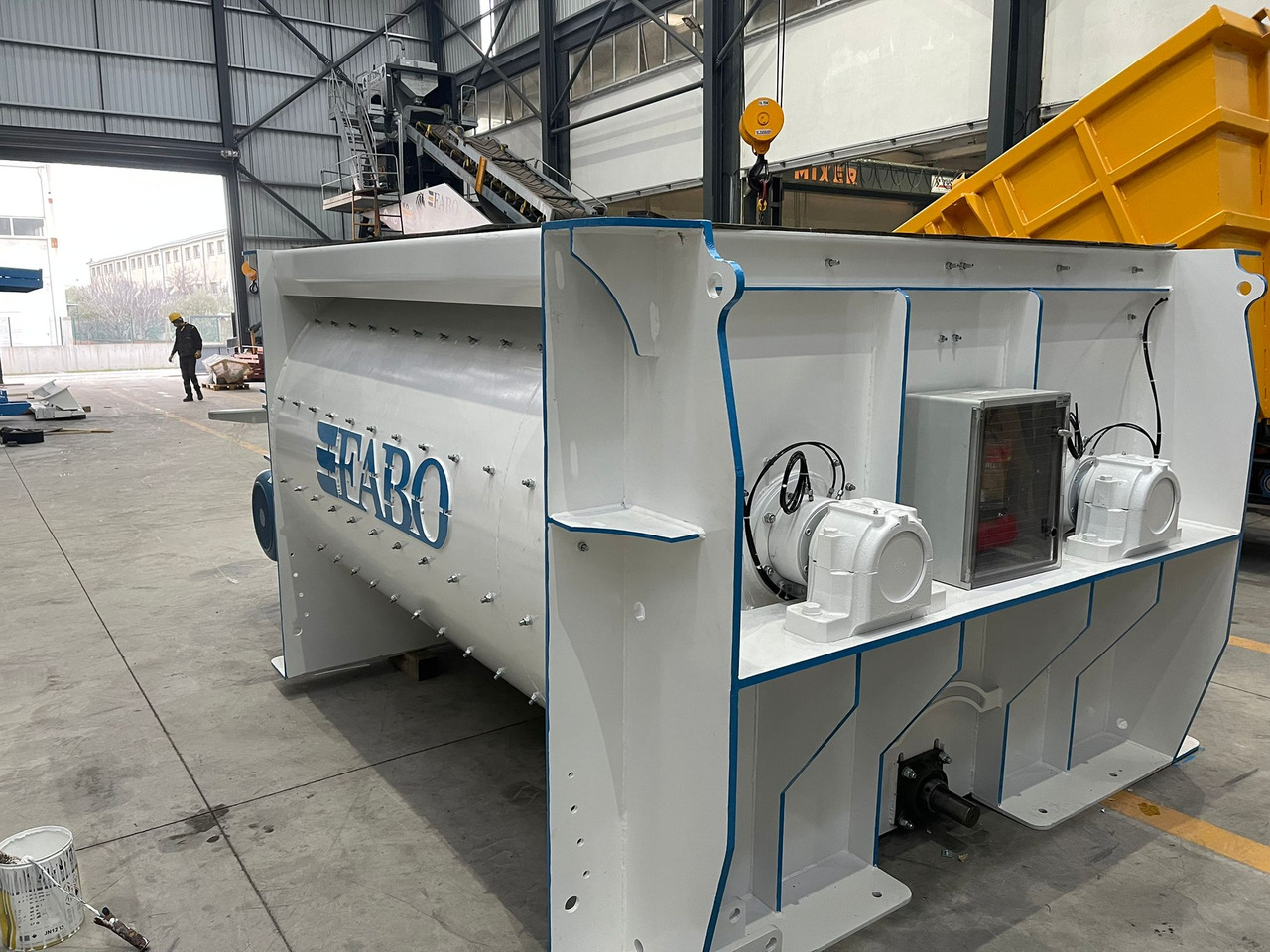 FABO twin shaft mixer - Бетономешалка: фото 3 FABO twin shaft mixer - Бетономешалка: фото 3