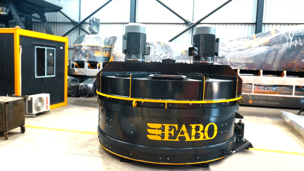 FABO twin shaft mixer - Бетономешалка: фото 2 FABO twin shaft mixer - Бетономешалка: фото 2