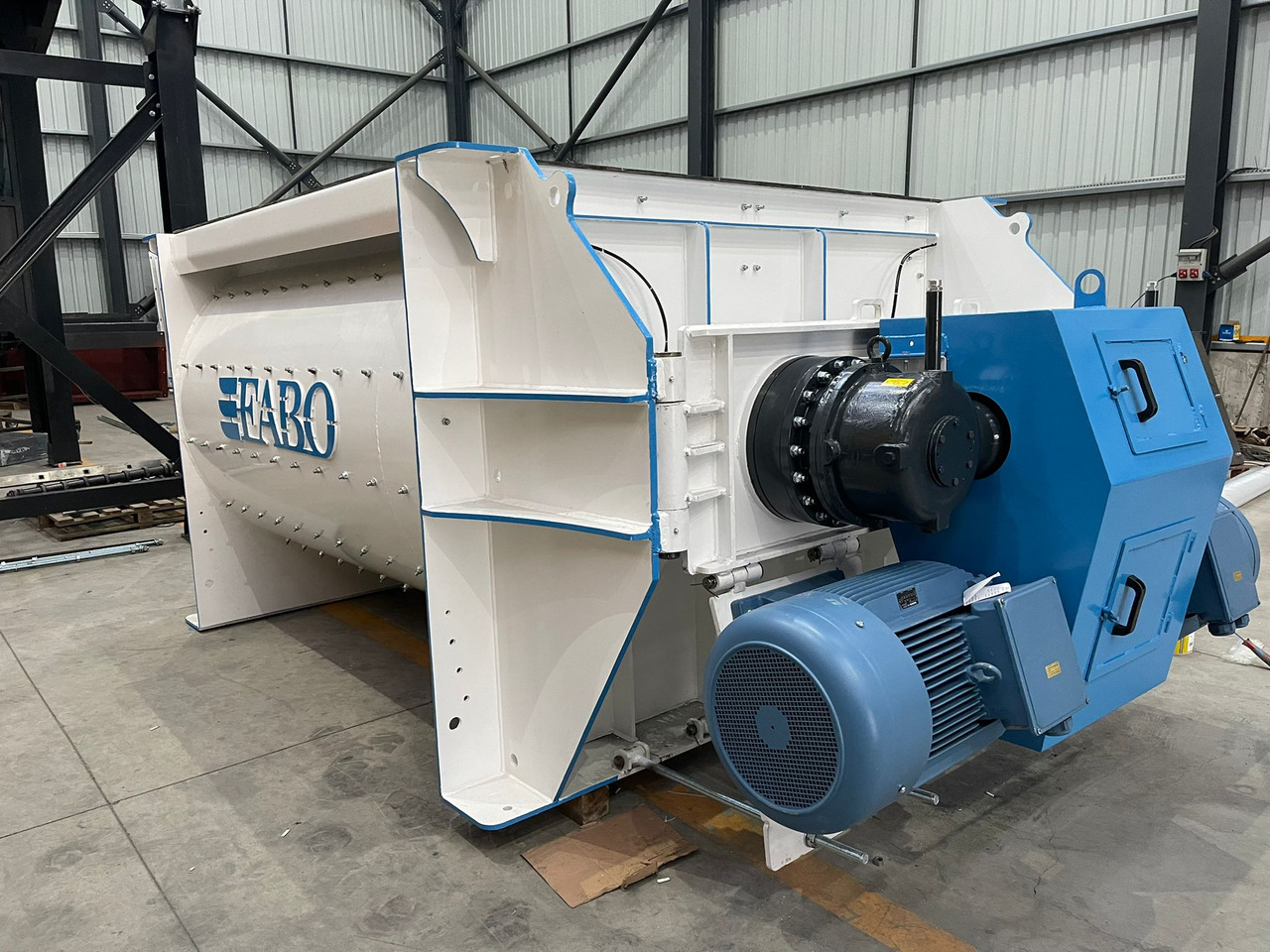 FABO twin shaft mixer - Бетономешалка: фото 2 FABO twin shaft mixer - Бетономешалка: фото 2