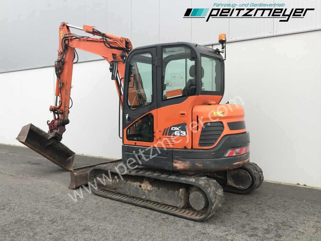 Doosan Kettenbagger DX 63-3 PowerTilt 070 , MS 03, mehrfach vorhanden - Мини-экскаватор: фото 4 Doosan Kettenbagger DX 63-3 PowerTilt 070 , MS 03, mehrfach vorhanden - Мини-экскаватор: фото 4