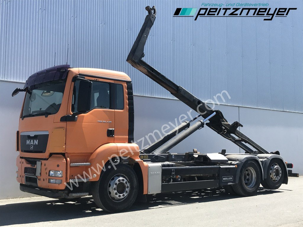 MAN TGS 26.440 BL6x2 Meiller RK 2070 mit Lenkachse - Крюковой мультилифт: фото 1 MAN TGS 26.440 BL6x2 Meiller RK 2070 mit Lenkachse - Крюковой мультилифт: фото 1