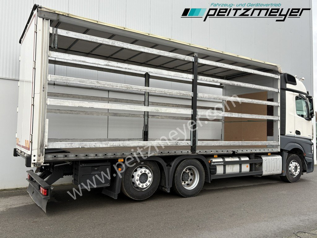 MERCEDES-BENZ Actros 2545 LL Pritsche, Klima, Standklima, PPC, EU 6 MP 4 - Edscha - Тентованный грузовик: фото 3 MERCEDES-BENZ Actros 2545 LL Pritsche, Klima, Standklima, PPC, EU 6 MP 4 - Edscha - Тентованный грузовик: фото 3