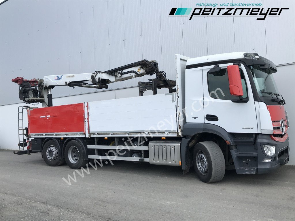 MERCEDES-BENZ Antos 2536 LL Pritsche HMF 2110-L5 5 fach Ausschub mit Steinzange - Грузовик бортовой/ Платформа, Автоманипулятор: фото 2 MERCEDES-BENZ Antos 2536 LL Pritsche HMF 2110-L5 5 fach Ausschub mit Steinzange - Грузовик бортовой/ Платформа, Автоманипулятор: фото 2