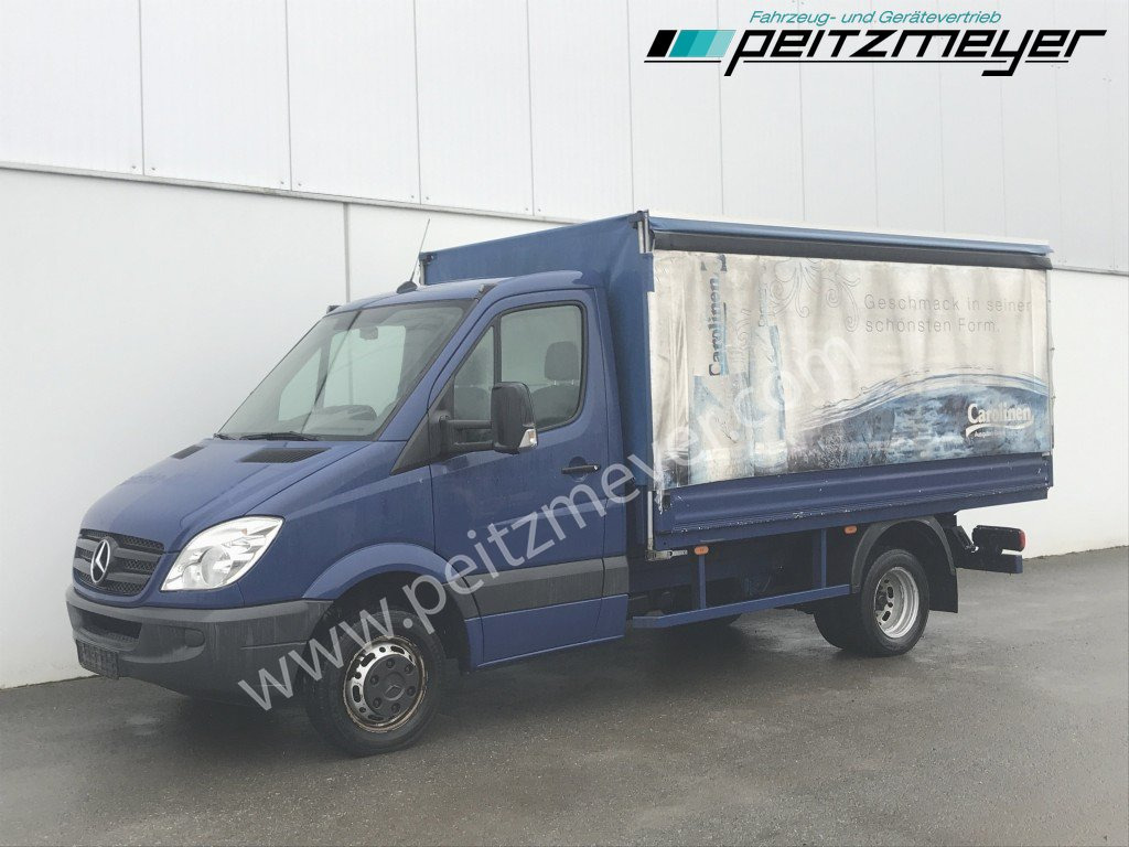 MERCEDES-BENZ Sprinter 515 CDI Pritsche mit Schiebeplane - Тентованный фургон: фото 1 MERCEDES-BENZ Sprinter 515 CDI Pritsche mit Schiebeplane - Тентованный фургон: фото 1