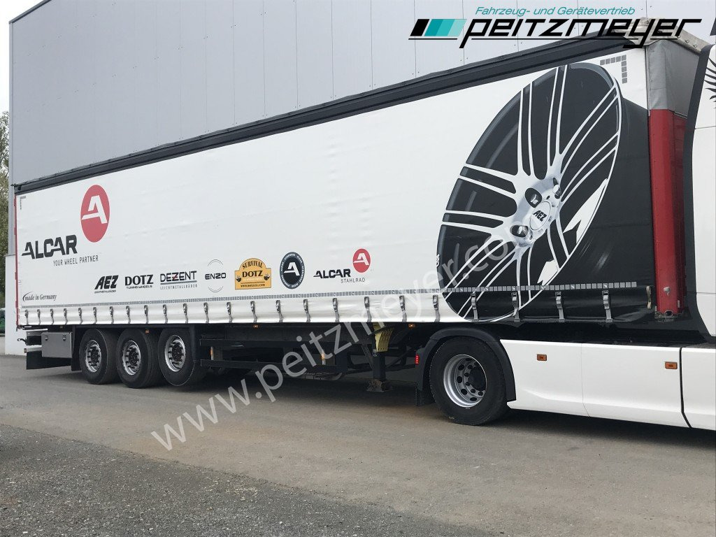 SCHMITZ SCS verzinkt, RSAB, Edscha, Liftachse - Тентованный полуприцеп: фото 3 SCHMITZ SCS verzinkt, RSAB, Edscha, Liftachse - Тентованный полуприцеп: фото 3