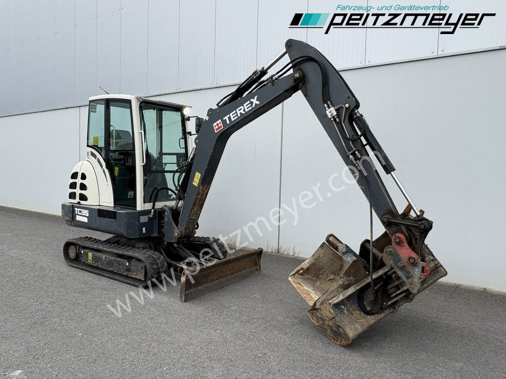 TEREX MINIBAGGER TC 35 mit hydr. Schwenklöffel 1.300 mm - Мини-экскаватор: фото 2 TEREX MINIBAGGER TC 35 mit hydr. Schwenklöffel 1.300 mm - Мини-экскаватор: фото 2