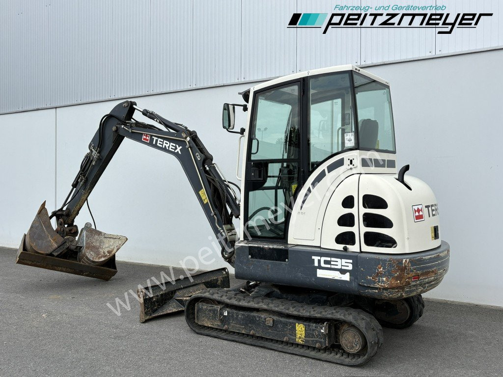 TEREX MINIBAGGER TC 35 mit hydr. Schwenklöffel 1.300 mm - Мини-экскаватор: фото 4 TEREX MINIBAGGER TC 35 mit hydr. Schwenklöffel 1.300 mm - Мини-экскаватор: фото 4