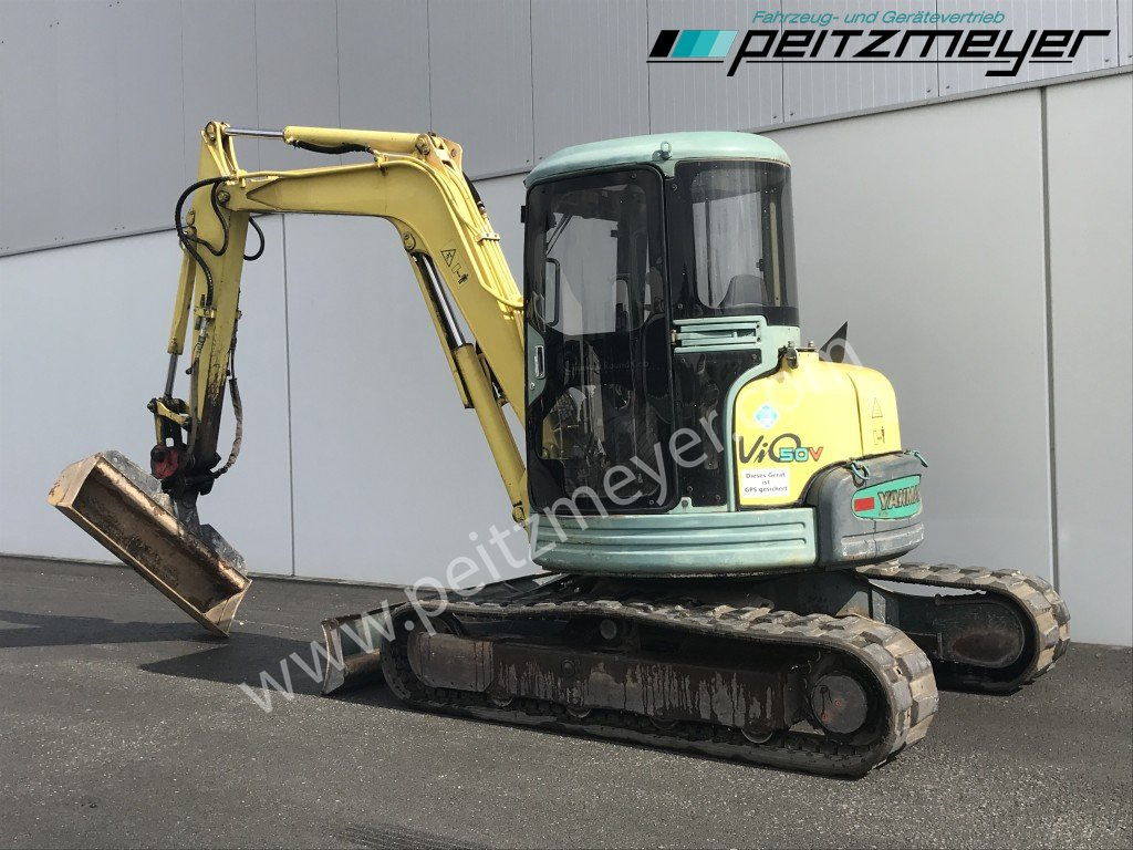 YANMAR MINIBAGGER VIO 50 V hydr. Schwenklöffel - Мини-экскаватор: фото 3 YANMAR MINIBAGGER VIO 50 V hydr. Schwenklöffel - Мини-экскаватор: фото 3