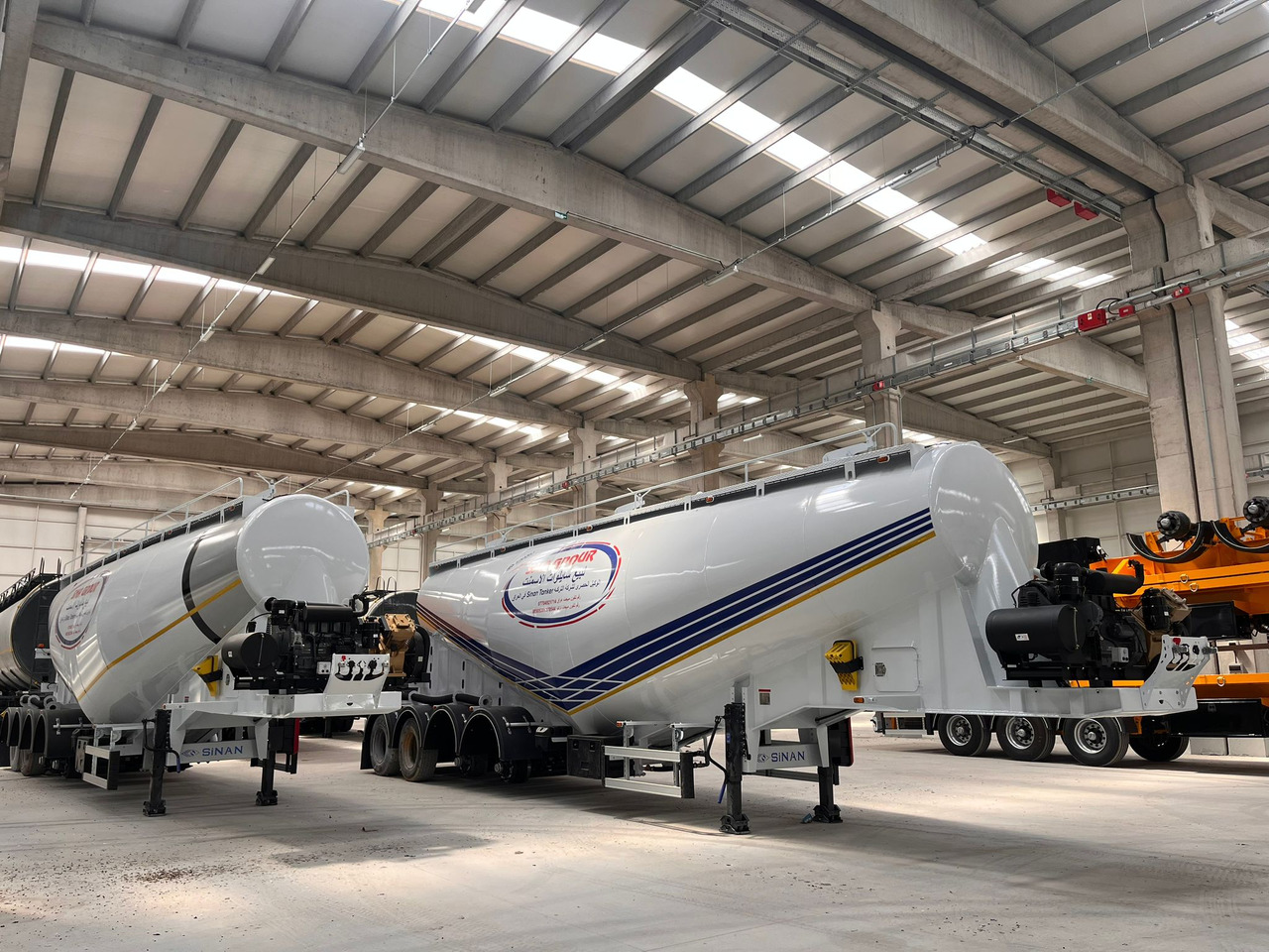 SINAN Steel V type - Полуприцеп цистерна для сыпучих грузов: фото 1 SINAN Steel V type - Полуприцеп цистерна для сыпучих грузов: фото 1