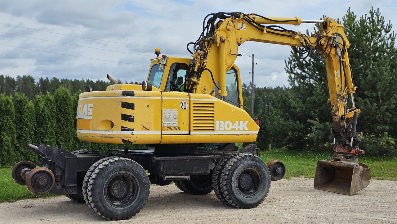 ATLAS 1304KZW railroad - Колёсный экскаватор: фото 4 ATLAS 1304KZW railroad - Колёсный экскаватор: фото 4
