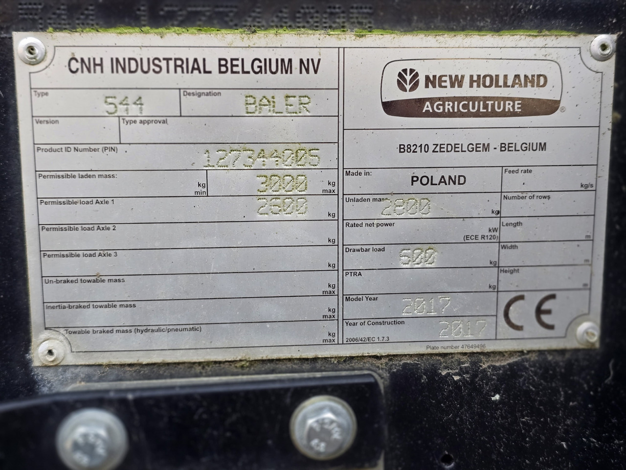 New Holland BR6090 - Пресс-подборщик рулонный: фото 5 New Holland BR6090 - Пресс-подборщик рулонный: фото 5