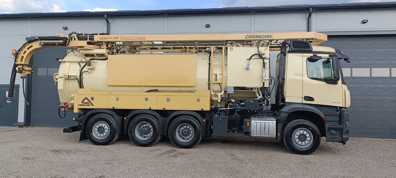 MERCEDES-BENZ AROCS ASSMANN stainless steel recykling - Ассенизатор: фото 4 MERCEDES-BENZ AROCS ASSMANN stainless steel recykling - Ассенизатор: фото 4