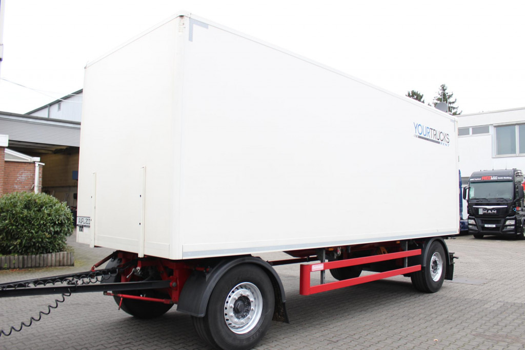 Geidobler koffer 2-Achser JOST - Прицеп-фургон: фото 1 Geidobler koffer 2-Achser JOST - Прицеп-фургон: фото 1