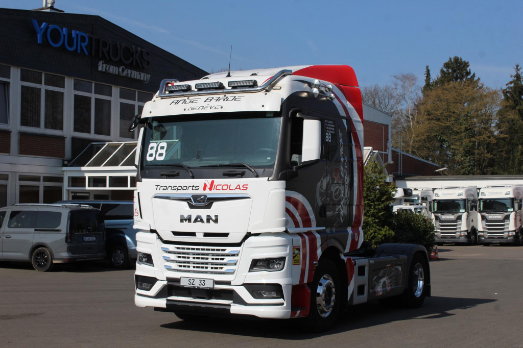 MAN TGX 510 Retarder LED Standklima Kühlbox Navi - Тягач: фото 1 MAN TGX 510 Retarder LED Standklima Kühlbox Navi - Тягач: фото 1