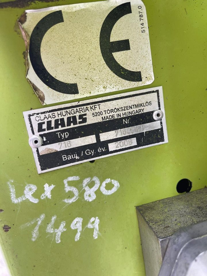 Жатка зерновая CLAAS Schneidwerk V1050 inkl. Raps, Bj. 2008: фото 8