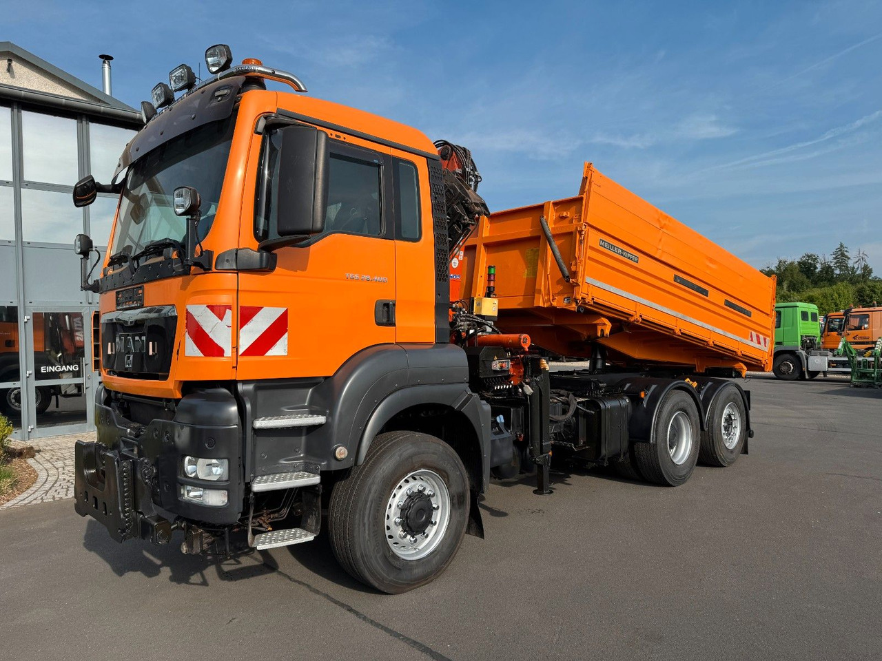MAN TGS 28.400 6x4-4 BL Kipper / Kran / Winterdienst - Самосвал, Автоманипулятор: фото 3 MAN TGS 28.400 6x4-4 BL Kipper / Kran / Winterdienst - Самосвал, Автоманипулятор: фото 3
