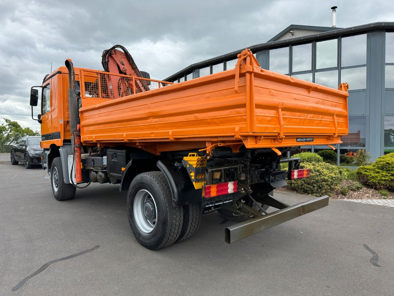 Mercedes-Benz Actros 1831 4x4 Kipper - Kran- Kupplung- Blattfe - Самосвал, Автоманипулятор: фото 3 Mercedes-Benz Actros 1831 4x4 Kipper - Kran- Kupplung- Blattfe - Самосвал, Автоманипулятор: фото 3