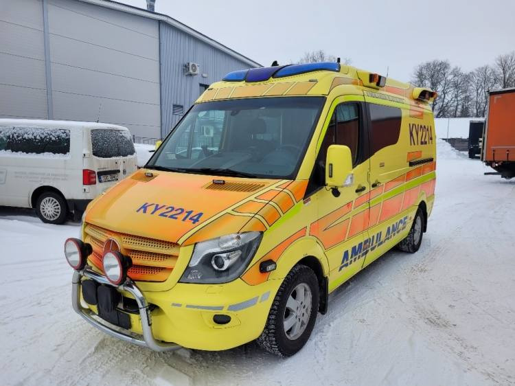 MERCEDES – BENZ SPRINTER 3.0D AMBULANCE (TAMLANS) KLIMA, 11.2016, EURO 6  - Машина скорой помощи: фото 2 MERCEDES – BENZ SPRINTER 3.0D AMBULANCE (TAMLANS) KLIMA, 11.2016, EURO 6  - Машина скорой помощи: фото 2