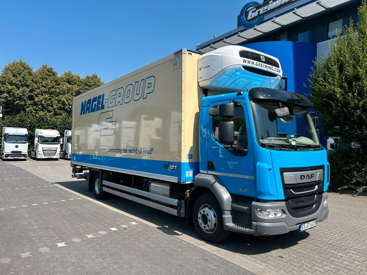 DAF LF 260 FA 16 t, TK T-1200R-50 Monotemp. - Рефрижератор: фото 1 DAF LF 260 FA 16 t, TK T-1200R-50 Monotemp. - Рефрижератор: фото 1