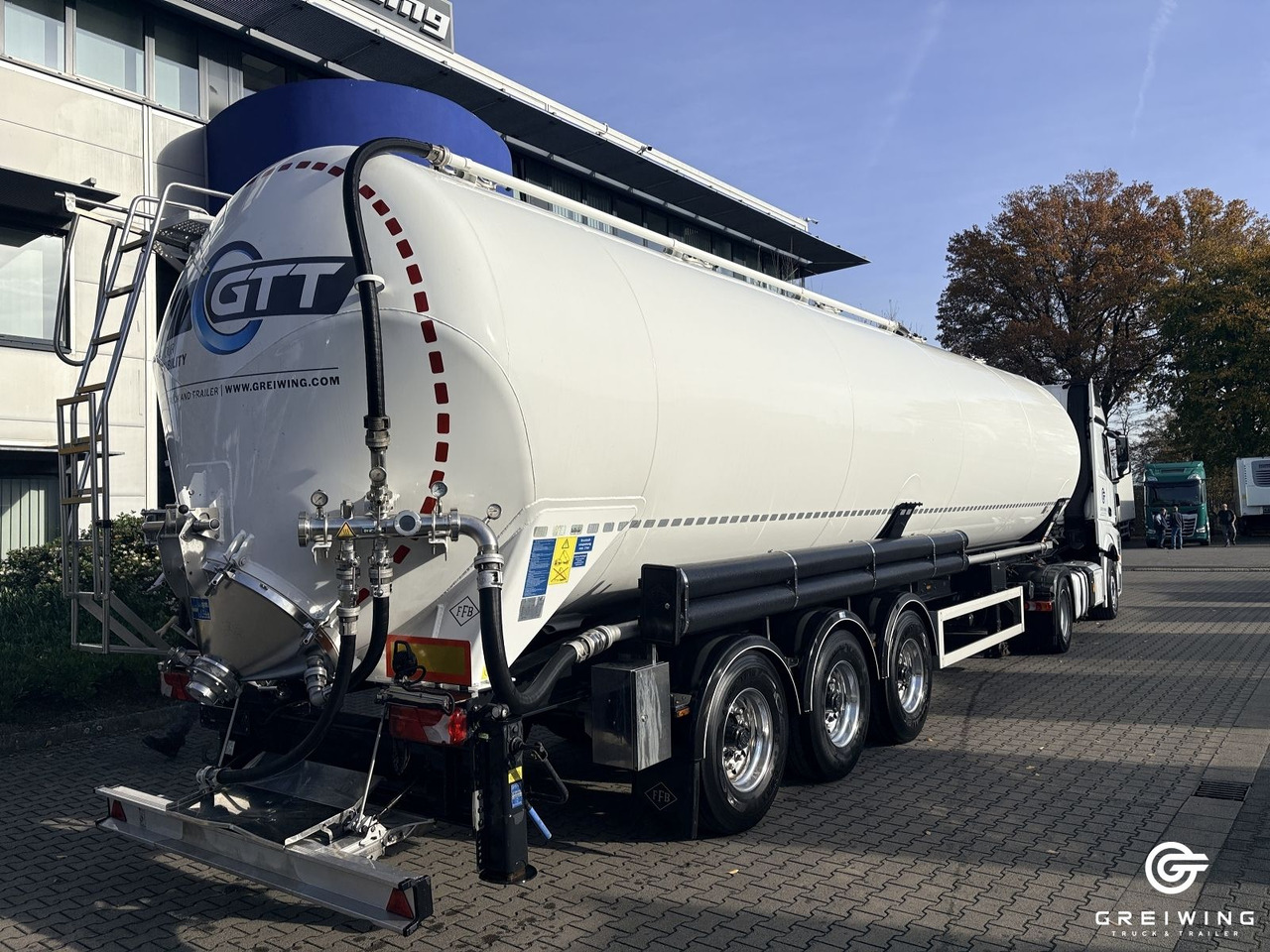 Feldbinder KIP 60.3 - Полуприцеп цистерна для сыпучих грузов: фото 3 Feldbinder KIP 60.3 - Полуприцеп цистерна для сыпучих грузов: фото 3